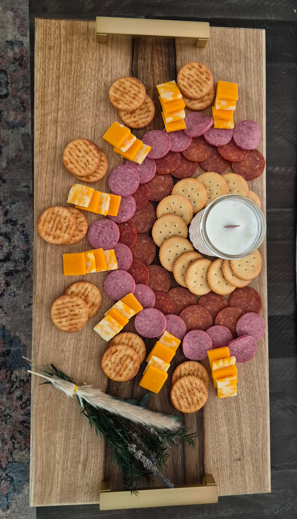Handcrafted Hardwood Charcuterie & Serving Board | Optional Custom Engraving