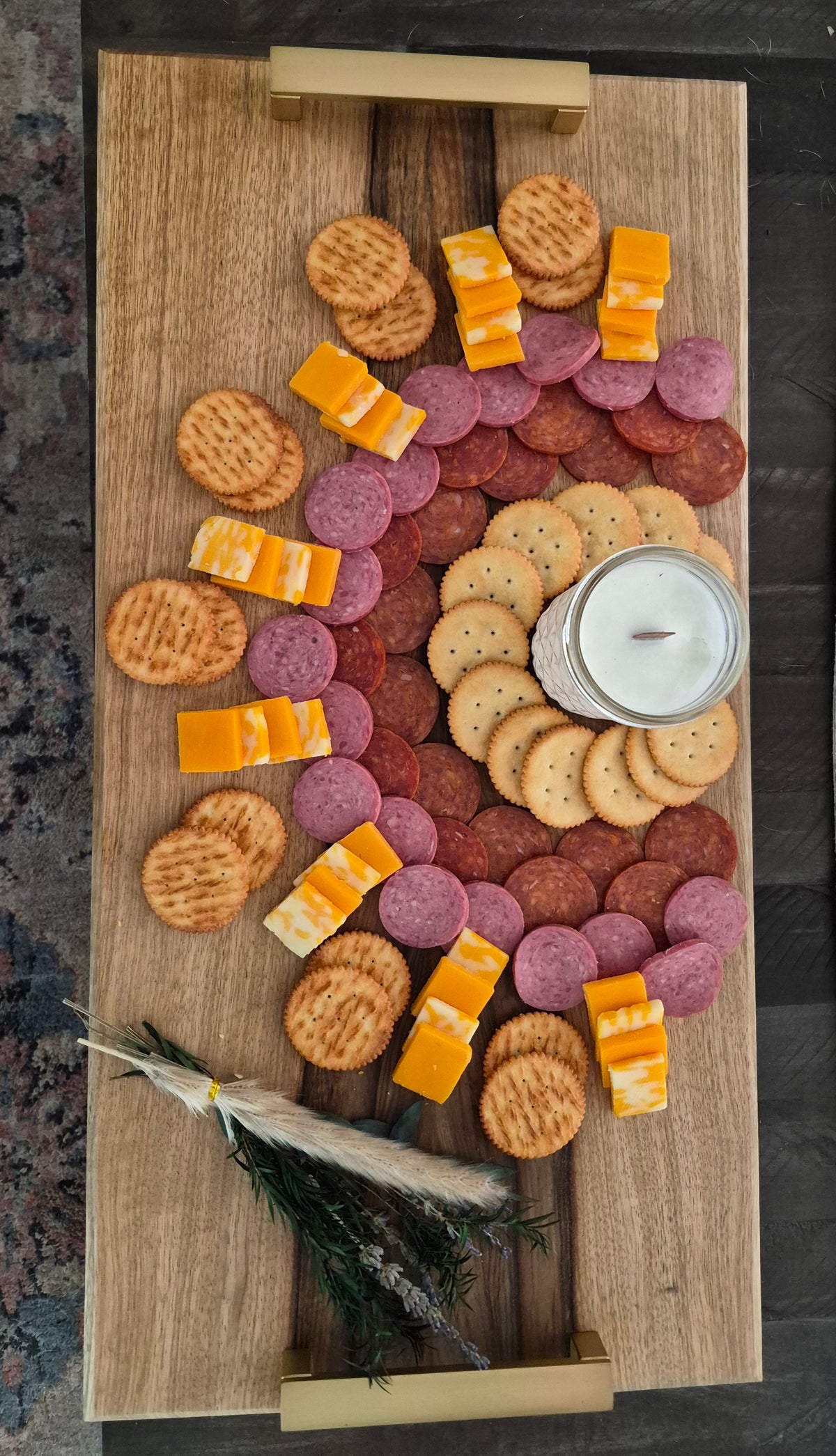 Handcrafted Hardwood Charcuterie & Serving Board | Optional Custom Engraving