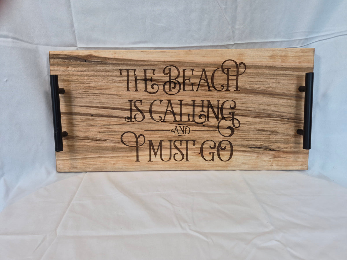 Handcrafted Hardwood Charcuterie & Serving Board | Optional Custom Engraving