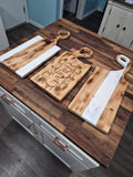Rustic Wood Serving Boards